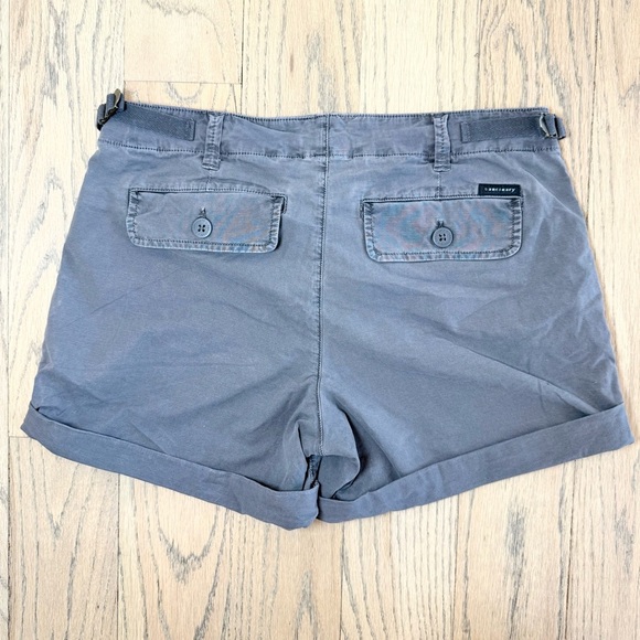 Sanctuary Women’s Charcoal Relaxed Zip Fly Shorts with Pockets Size 26 - Picture 7 of 11